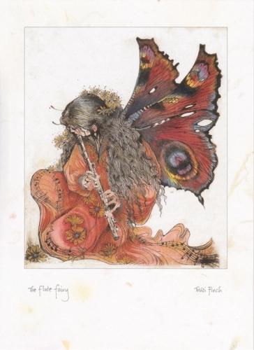 The Flute Fairy Card